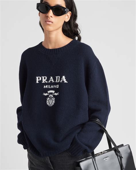 pullover prada damen|prada wool vest.